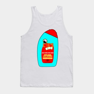 Lies for kids battery acid shampoo parody meme Tank Top